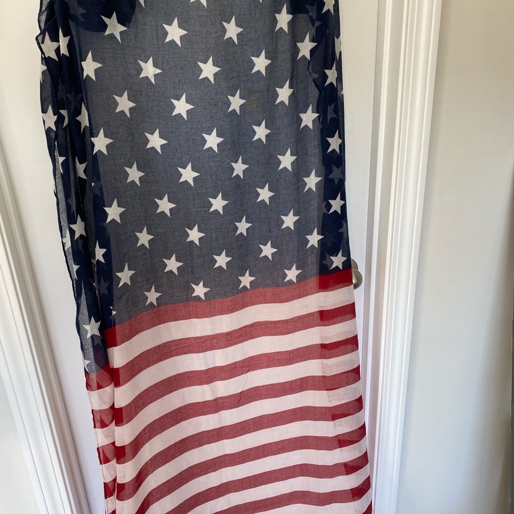 USA American Flag Scarf America stars stripes